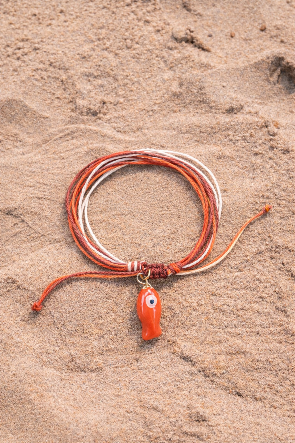 Caribbean Summer Yarn Bracelet