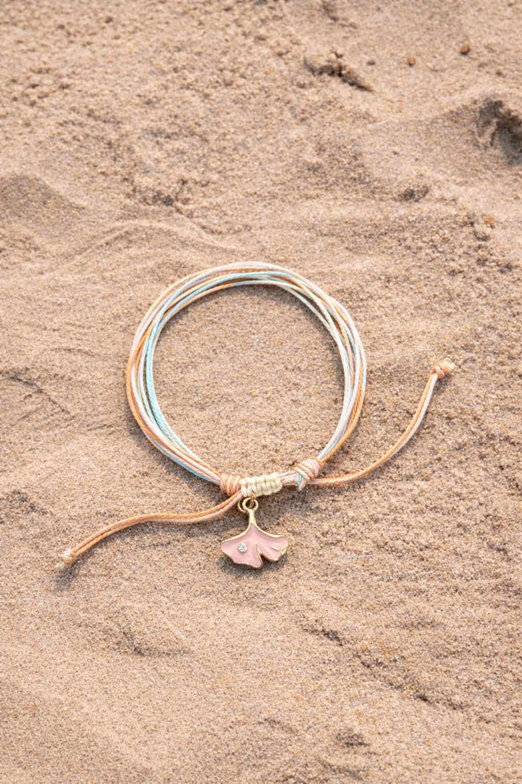 Caribbean Summer Yarn Bracelet