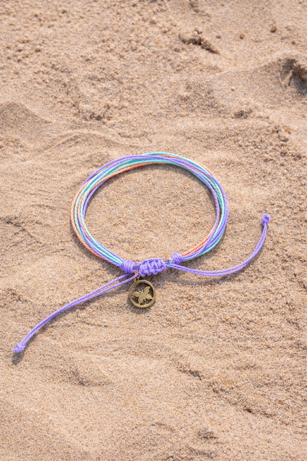 Caribbean Summer Yarn Bracelet