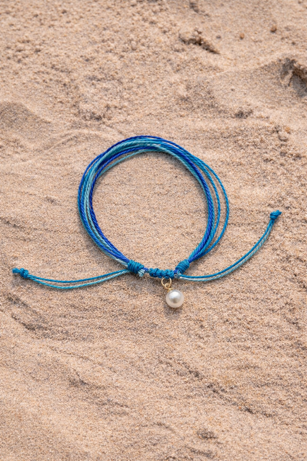 Caribbean Summer Yarn Bracelet