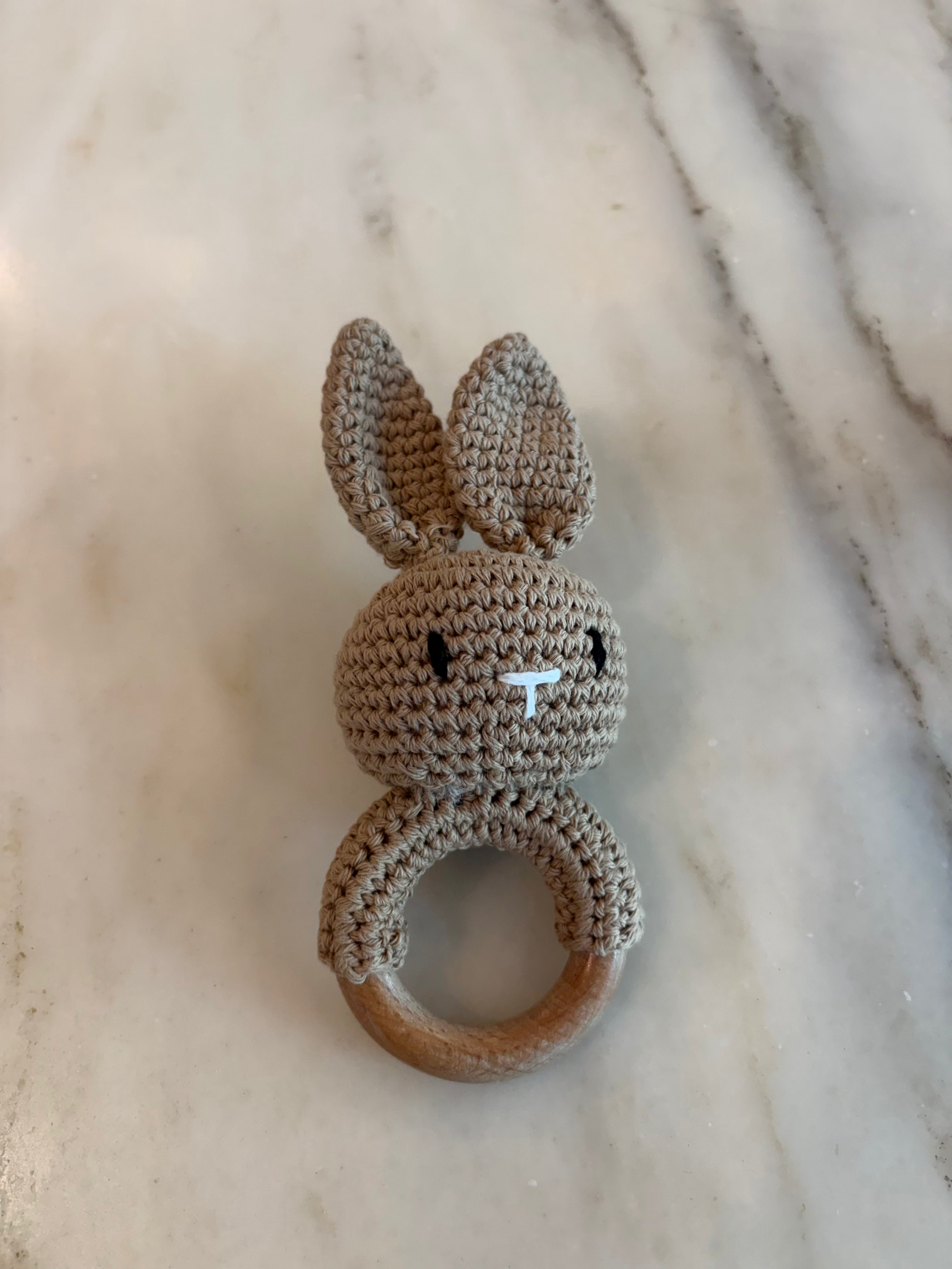 Soft Bunny Rattle