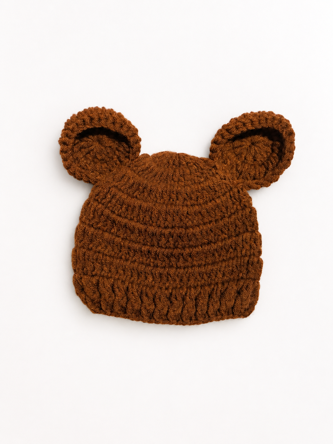 Bear Beanie-Chocolate